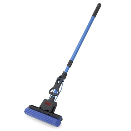 Gala PVA Sponge Squeeze Mop Built-In Squeegee, Super Absorbent Roller, Telescopic Handle for Kitchen, Bathroom & Floor Cleaning Gala PVA Sponge Squeeze Mop Built-In Squeegee, Super Absorbent Roller, Telescopic Handle for Kitchen, Bathroom & Floor Cleaning