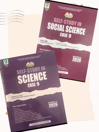 Evergreen Self Study In Social Science & Science Combo set for 2 | For 2026 Examinations (Class 9) | Paperback – 1 January 2025