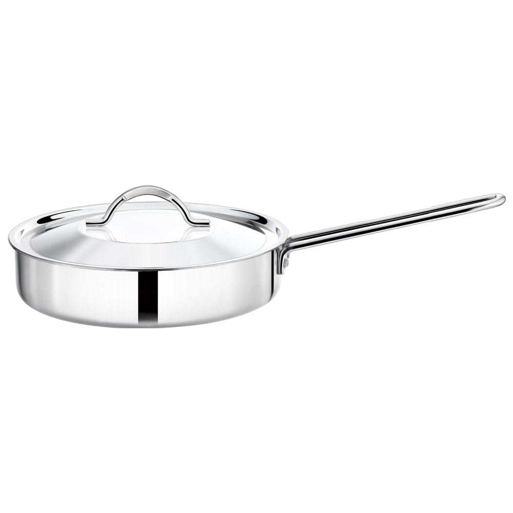 Premier 3-ply Clad Stainless Steel Classic Fry Pan with Lid TPF-24