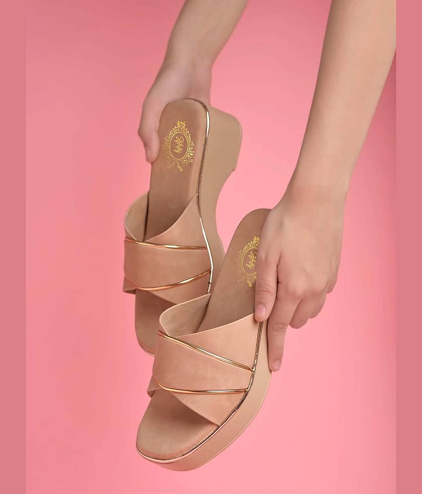 Stylestry Beige Women's Sandal Heels