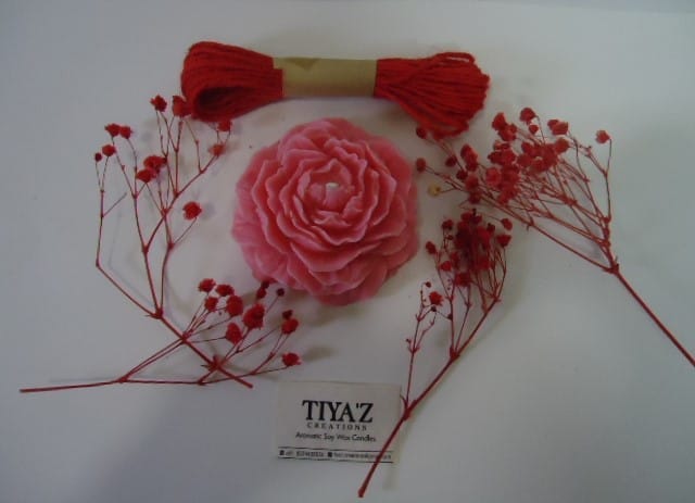 Rose Mold Candle ( 90Gram)