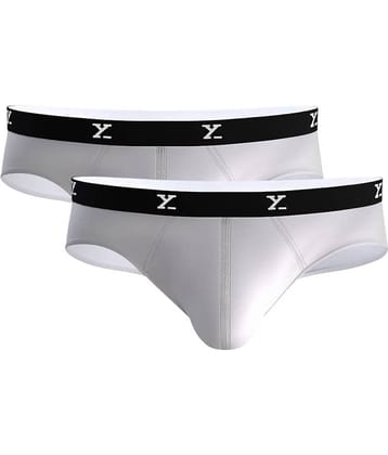 XYXX Pack of 2 Modal Trunks For Men's ( White )
