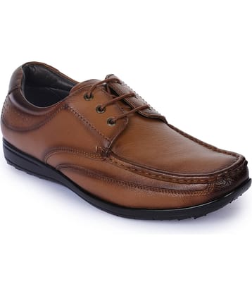 Liberty Tan Men's Derby Formal Shoes