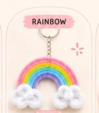 Rainbow Keychain