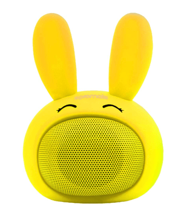 Promate Kids Bluetooth Speaker, Portable Wireless Bluetooth V4.1 Speaker With Hd Sound Quality, Hands-Free Call Function And Cute Bunny Design For Bluetooth Enabled Devices (Bunny Yellow) Promate Kids Bluetooth Speaker, Portable Wireless Bluetooth V4.1 Speaker With Hd Sound Quality, Hands-Free Call Function And Cute Bunny Design For Bluetooth Enabled Devices (Bunny Yellow)