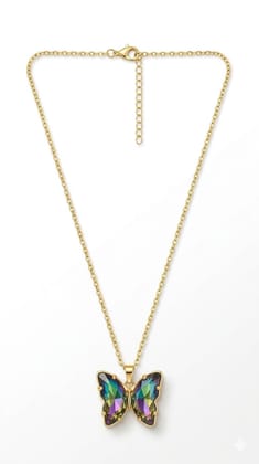 GemGleam - Crystal Pendant Chain Necklace, Hypoallergenic, Anti-Tarnish, Gift Gold Plated Chain with Locket for Women, Waterproof - Anti-Tarnish, Skin Friendly, Lightweight - Gift for Wife, Girlfriend, Friend (Dolphin Heart) GemGleam - Crystal Pendant Chain Necklace, Hypoallergenic, Anti-Tarnish, Gift Gold Plated Chain with Locket for Women, Waterproof - Anti-Tarnish, Skin Friendly, Lightweight - Gift for Wife, Girlfriend, Friend (Dolphin Heart)