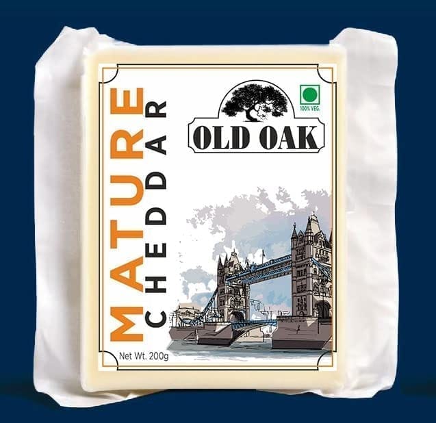 Old Oak Mature White Cheddar Cheese 200g