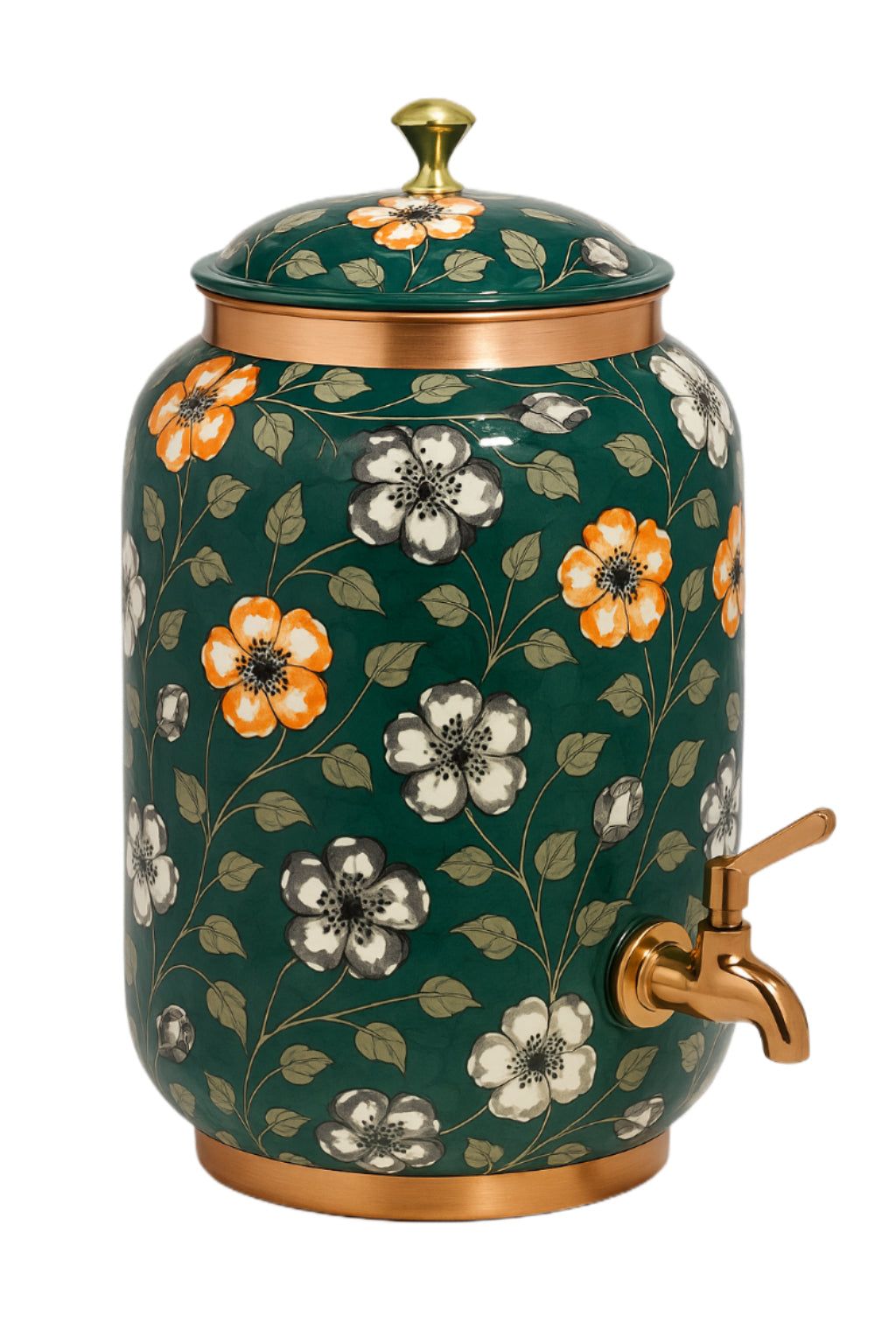 5L Pure Copper Water Dispenser with Decorative Coating 5L Pure Copper Water Dispenser with Decorative Coating - Noor Elan