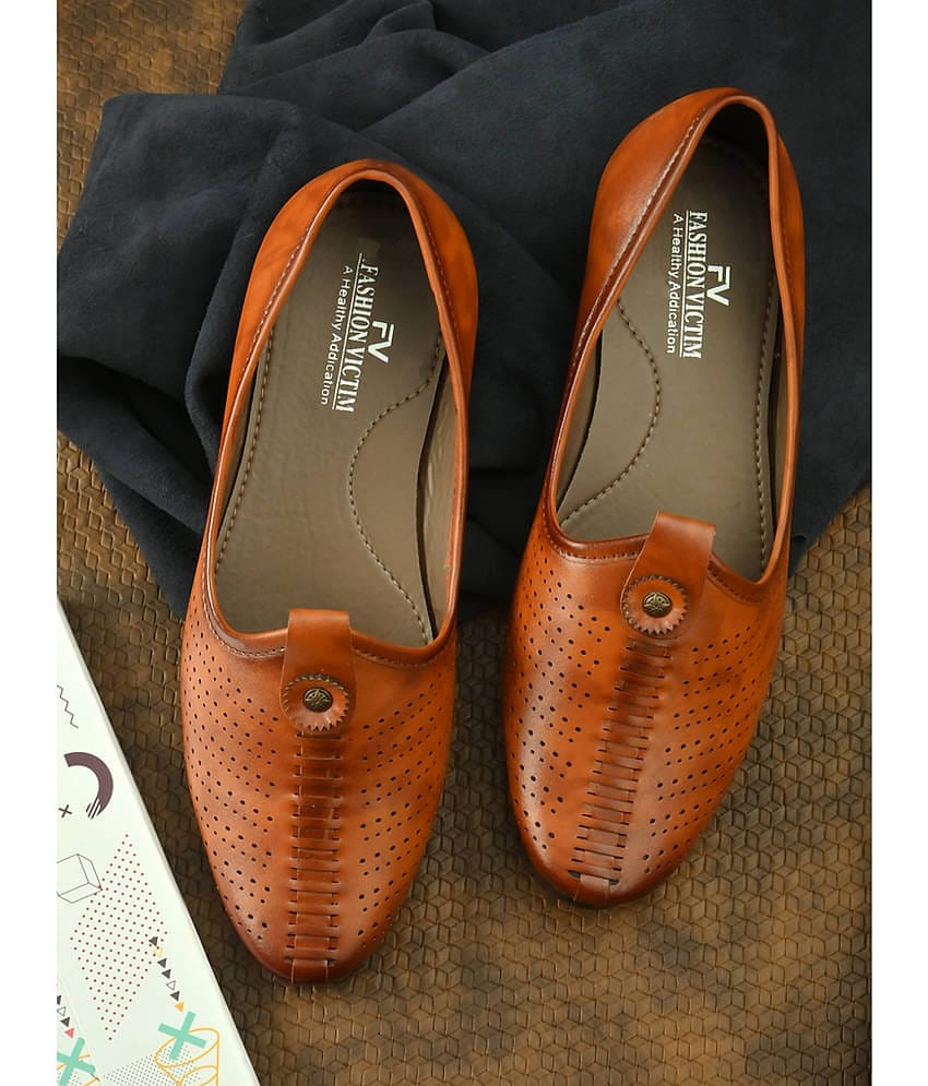 Fashion Victim Brown Men's Mojaris