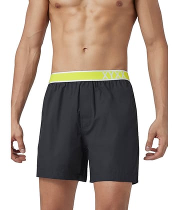 XYXX Pack of 1 Cotton Boxers For Men's ( Grey )