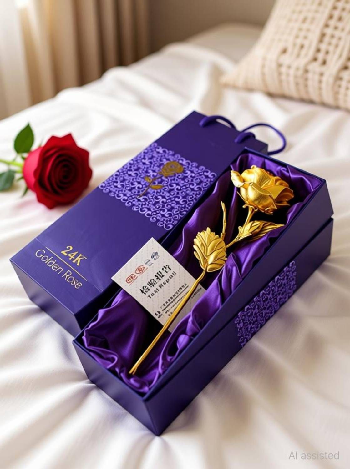 Quinergys Artificial Flower Gift Set