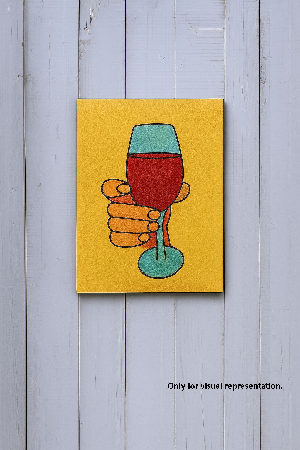 Dbeautify's MDF DIY Traditional Painting – Hand Holding