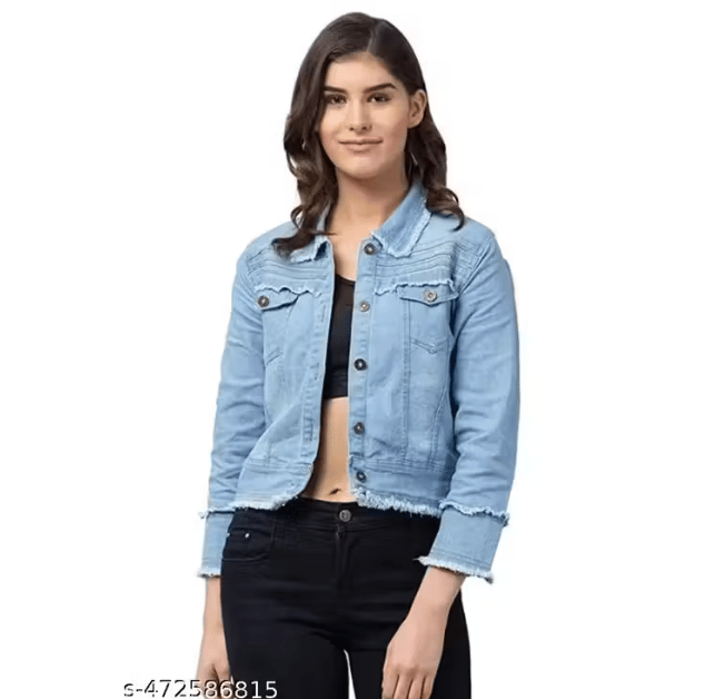 comfy Women Denim Jacket | L