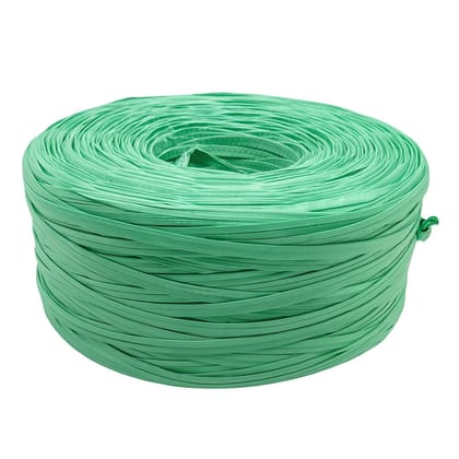 Green � Plastic Twine Roll for Packing � PP Binding Rope for Plants Gardening, Craft, Tying & Commercial Use � Multipurpose Roll Rassi Thread � Sutli Rope to Tie Plants