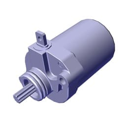 Hero Genuine Starter Motor Assembly for Passion Pro, Passion Xpro & Splendor iSmart Series | OEM Fit | Reliable Engine Start | Durable Construction | Smooth Performance | Easy Installation-  31210AAT012S