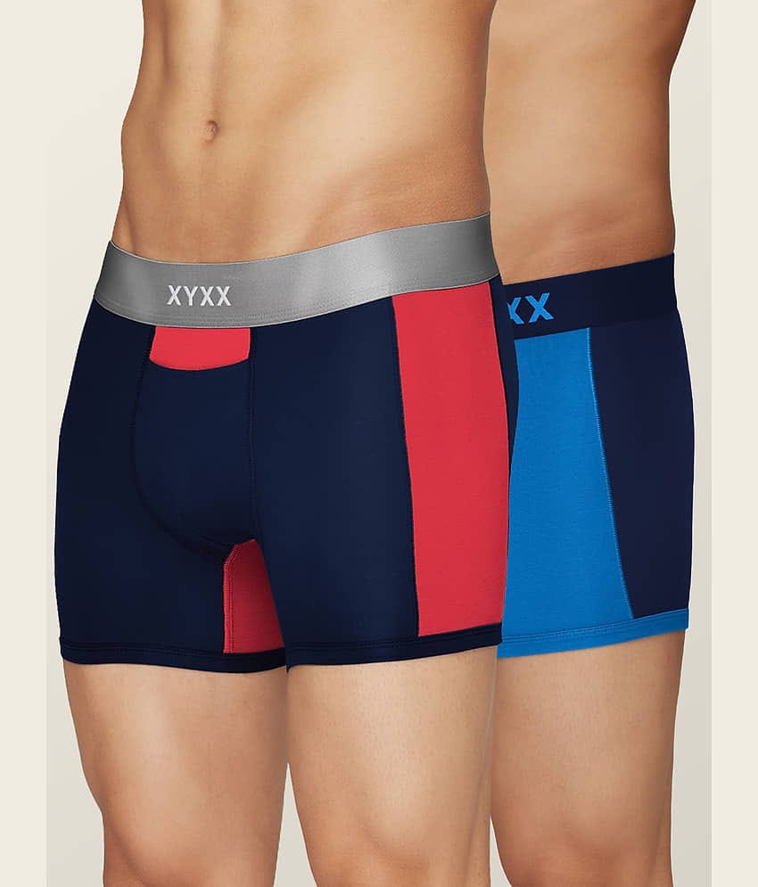 XYXX Pack of 2 Modal Trunks For Men's ( Multicolor )