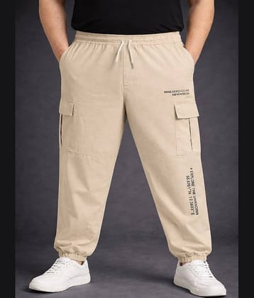 AUSTIVO Regular Men's Cargos - Beige ( Pack of 1 )