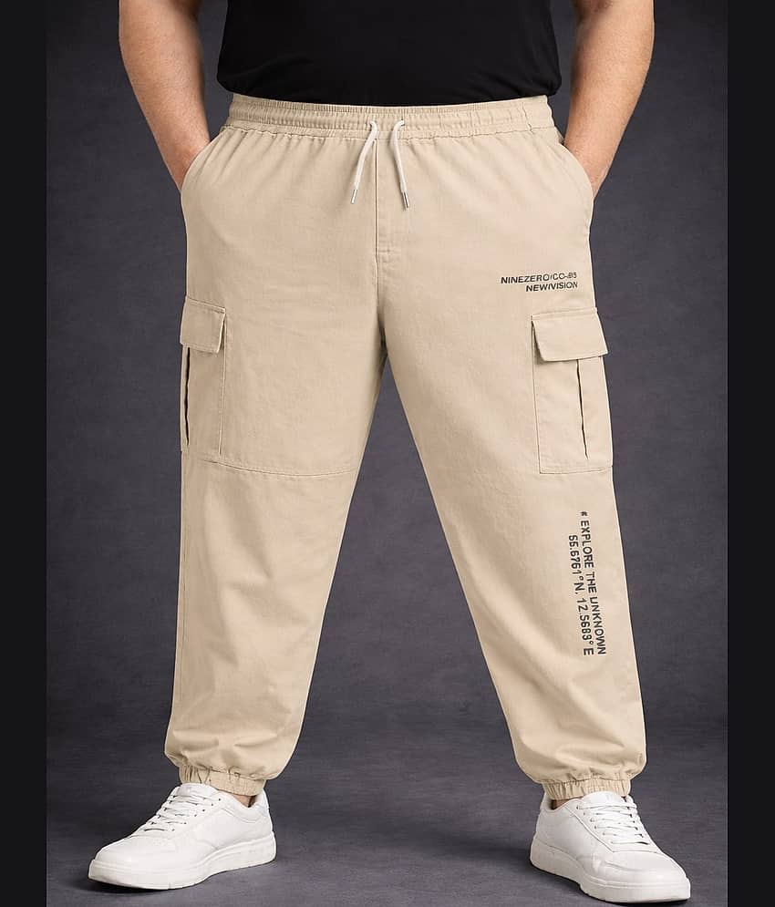 AUSTIVO Regular Men's Cargos - Beige ( Pack of 1 )