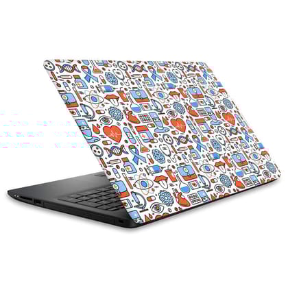 Med Icon Laptop Skin