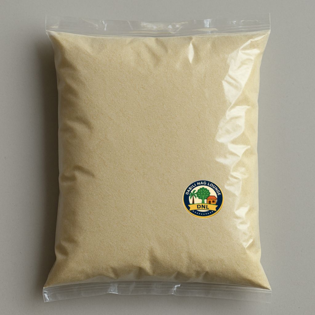Dabili Nag Lounge's semolina (sooji)