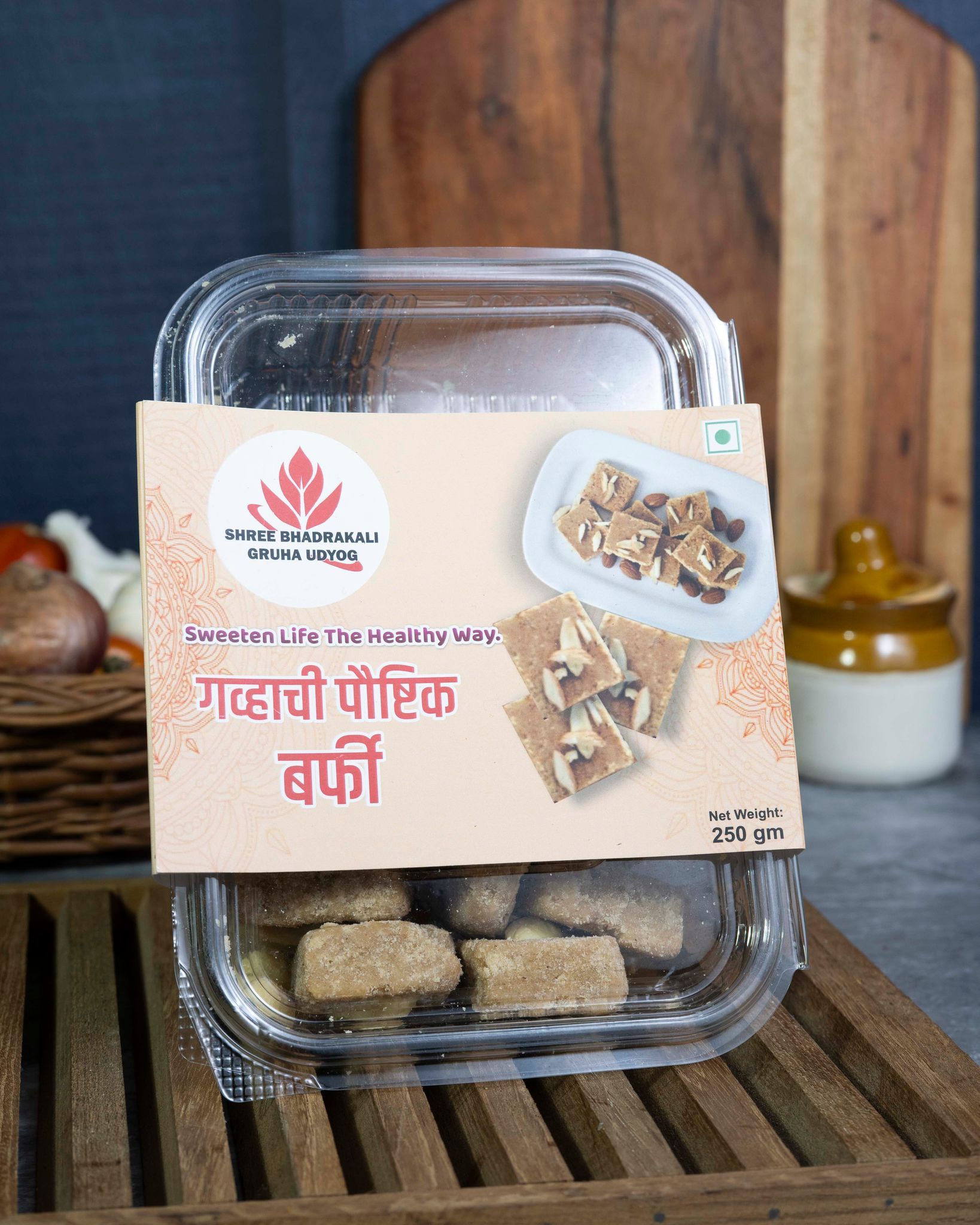 Wheat Barfi 250 g Each