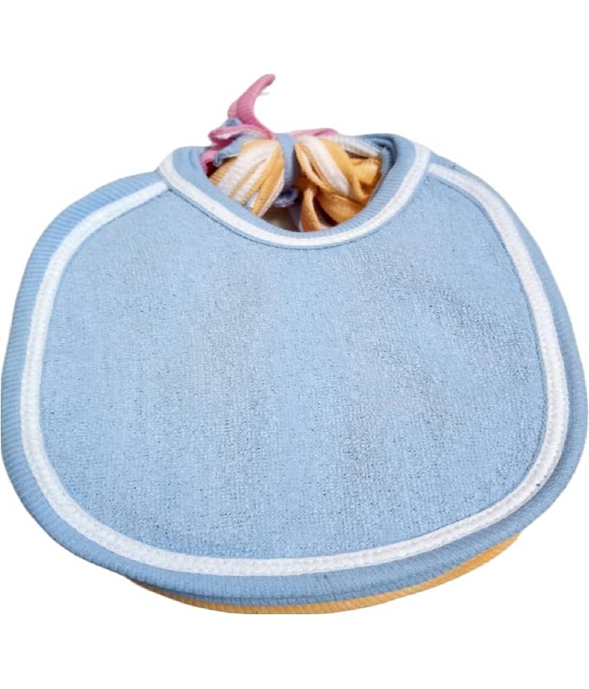 BBYARAJ Multi-Colour Cotton Bibs - Set of 6