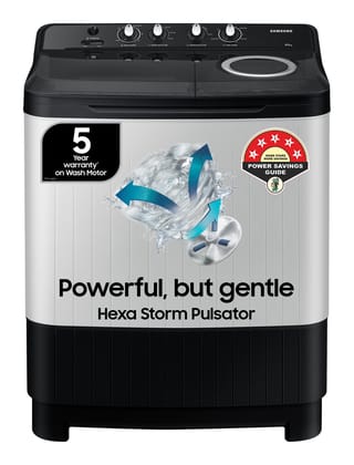 Samsung 8.5 kg, 5 star, Semi-Automatic Top Load Washing Machine (WT85C4200GG/TL, Air Turbo Drying, LIGHT GRAY, 5 Year Warranty on Wash Motor) Samsung 8.5 kg, 5 star, Semi-Automatic Top Load Washing Machine (WT85C4200GG/TL, Air Turbo Drying, LIGHT GRAY, 5 Samsung 8.5 kg, 5 star, Semi-Automatic Top Load Washing Machine (WT85C4200GG/TL, Air Turbo Drying, LIGHT GRAY, 5 Year Warranty on Wash Motor) Samsung 8.5 kg, 5 star, Semi-Automatic Top Load Washing Machine (WT85C4200GG/TL, Air Turbo Drying, LIGHT GRAY, 5