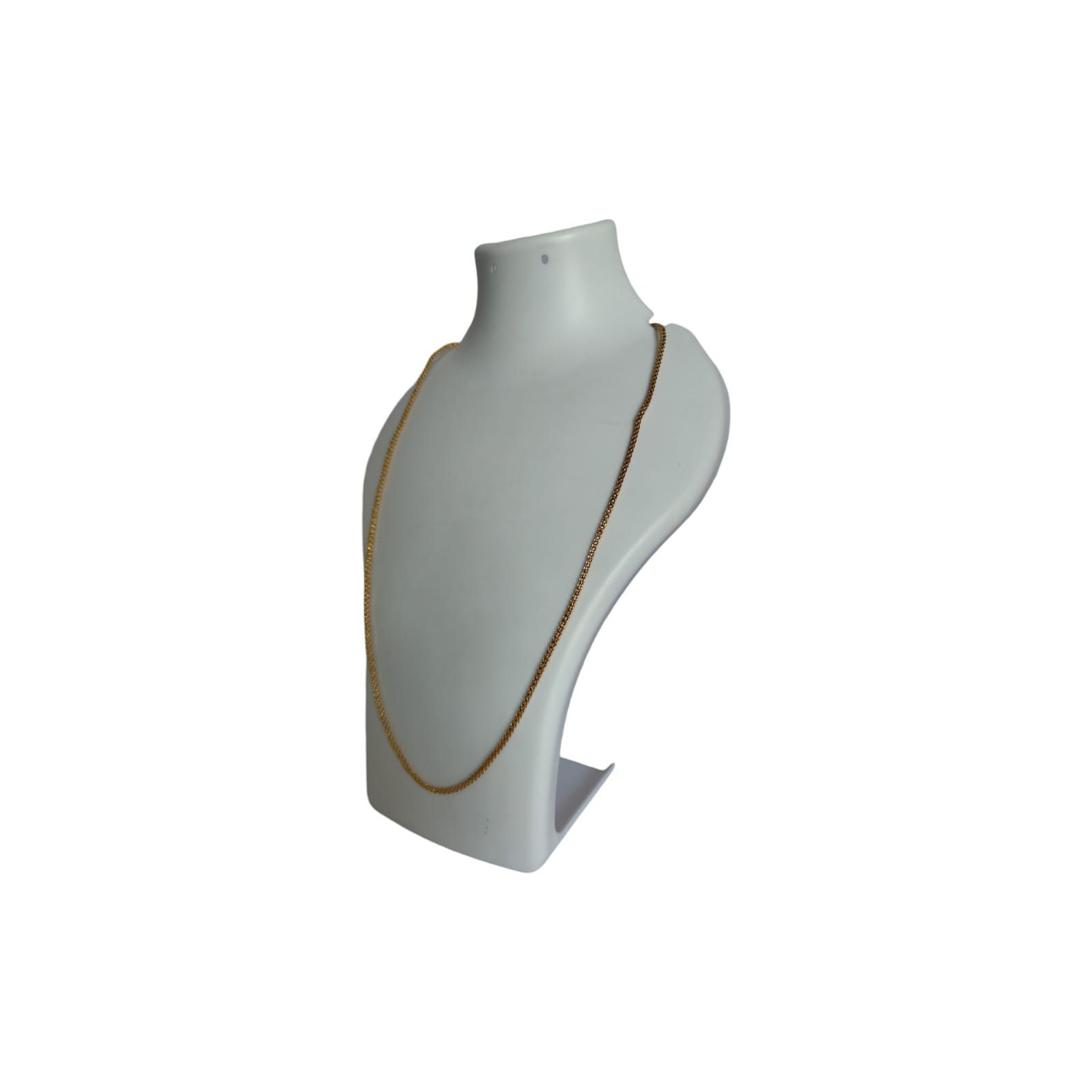 Gold Plated Chain for Men and Women - 24 Inches