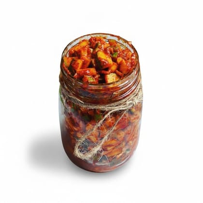 Artisanal Mixed Vegetable Pickle - 300 gm - One glass jar