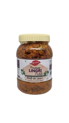 Nimkish Himalayan Lingri Pickle (Fiddlehead Fern) | 500g | Traditional Himalayan Achar | No Artificial Colours | No Preservatives | Made in Kullu