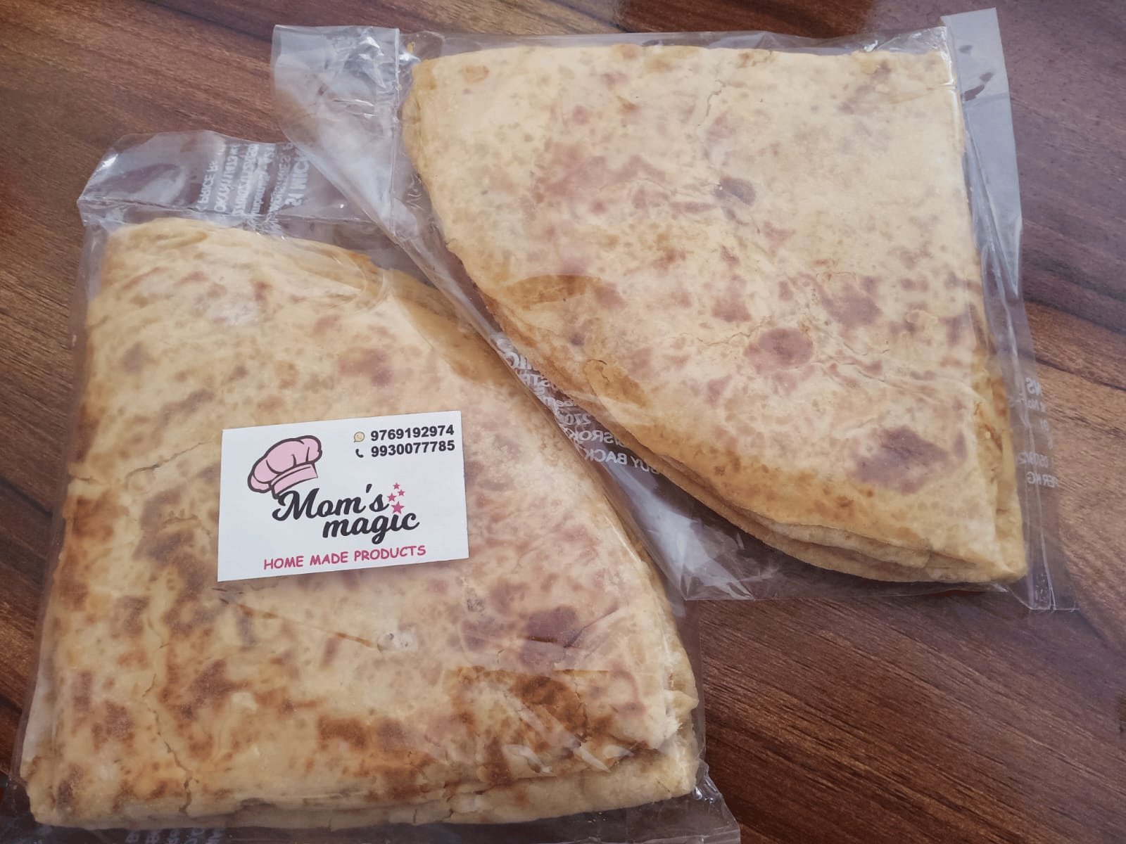 Mom's Magic Pooran Poli (2 Units) | Traditional Sweet Flatbread | Festive Treat