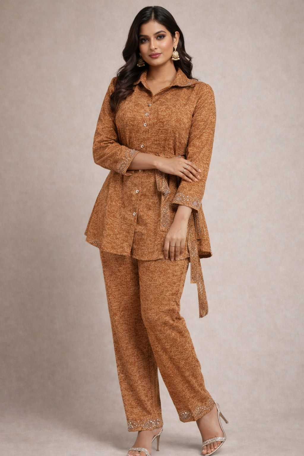 Woolen cord set