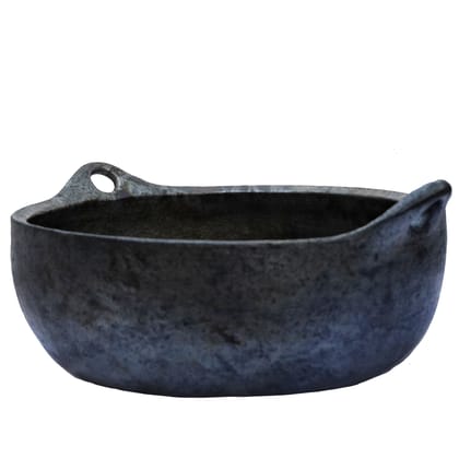 Longpi Black Stone Pottery Makapikasa Large (1TPTUTIKA00217) Longpi Black Stone Pottery Makapikasa Large (1TPTUTIKA00217)