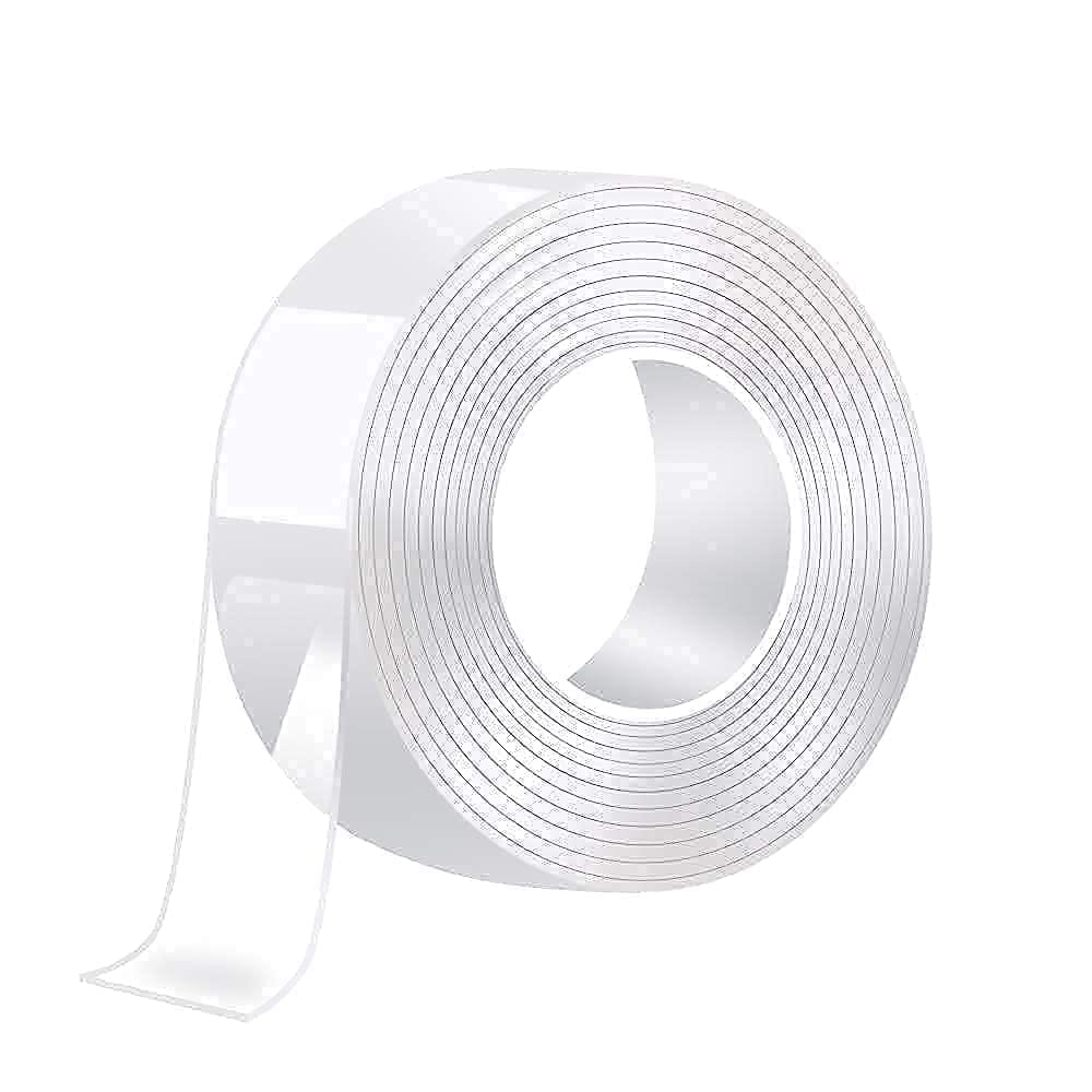 Nawani Double Side Nano Tape for Walls, Nano Tape Double Sided Tape,Size 1 inch Width/3 Meter Length