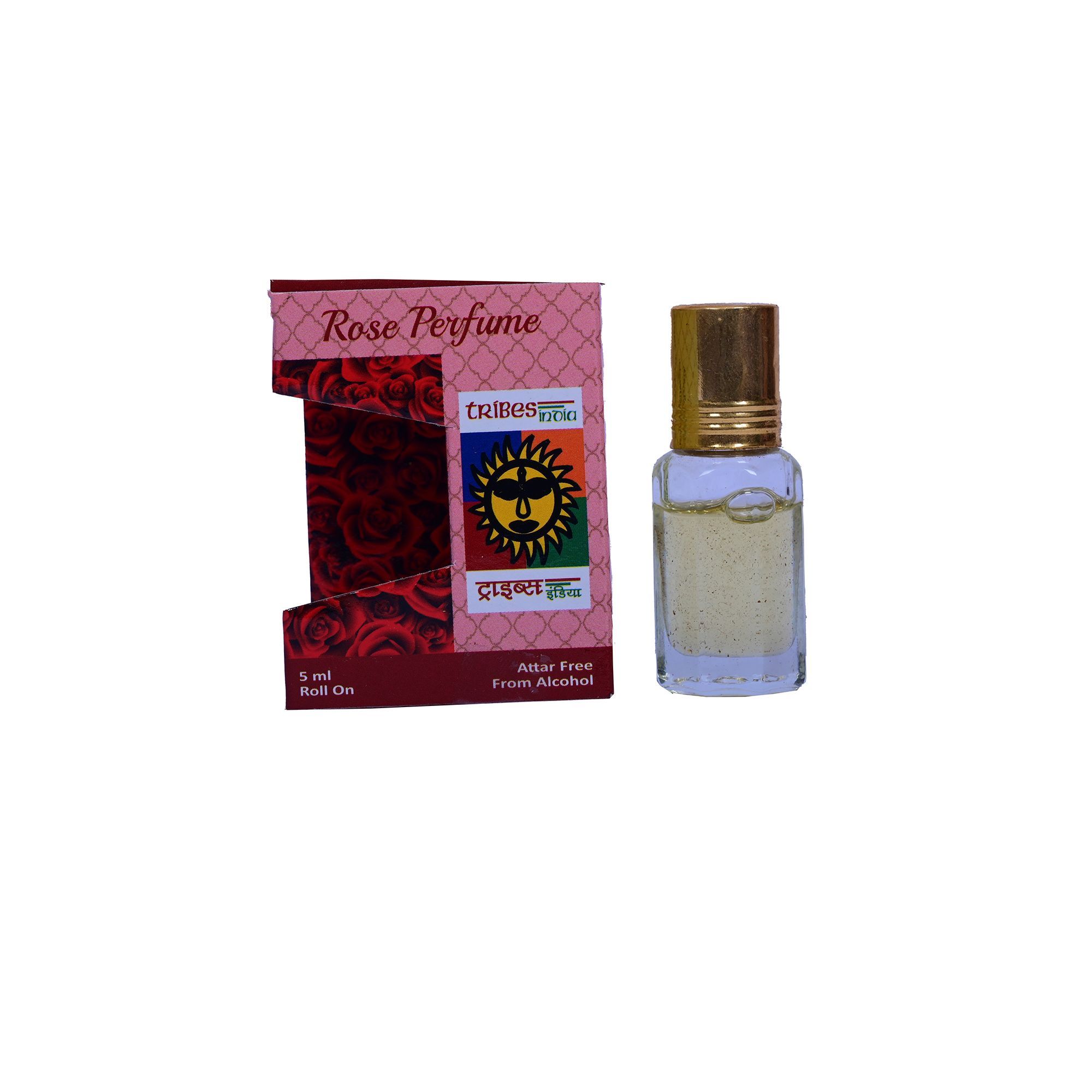 Mysore Rose Attar Perfume (5 ml) (1TGADCTKA04010-Rose)