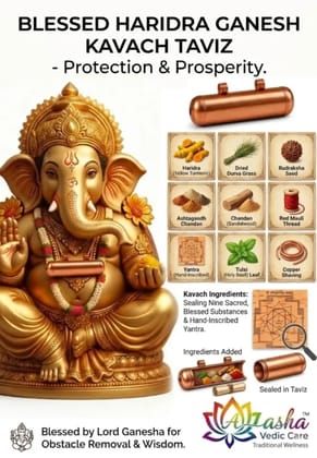 HARIDRA GANESH YANTRA TAVIZ I GANESH CHATURTHI I GANESH PENDENT I TABIZ