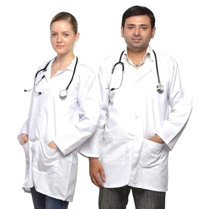 AAbha Doctors Lab Coat Apron-(Small) AAbha Doctors Lab Coat Apron-(Small)