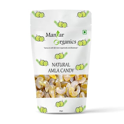 Mangar Organics Natural Amla Candy - 200gm Mangar Organics Natural Amla Candy - 200gm