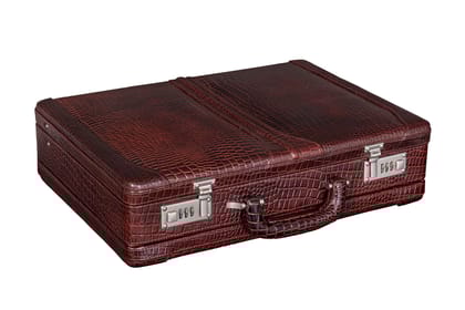 BRAND LEATHER Genuine Leather 20 L, 25 L, 30 L, 35 L Briefcase for Men Use for Office|Business|Travel BRAND LEATHER Genuine Leather 20 L, 25 L, 30 L, 35 L Briefcase for Men Use for Office|Business|Travel - PENNY BROWN / L