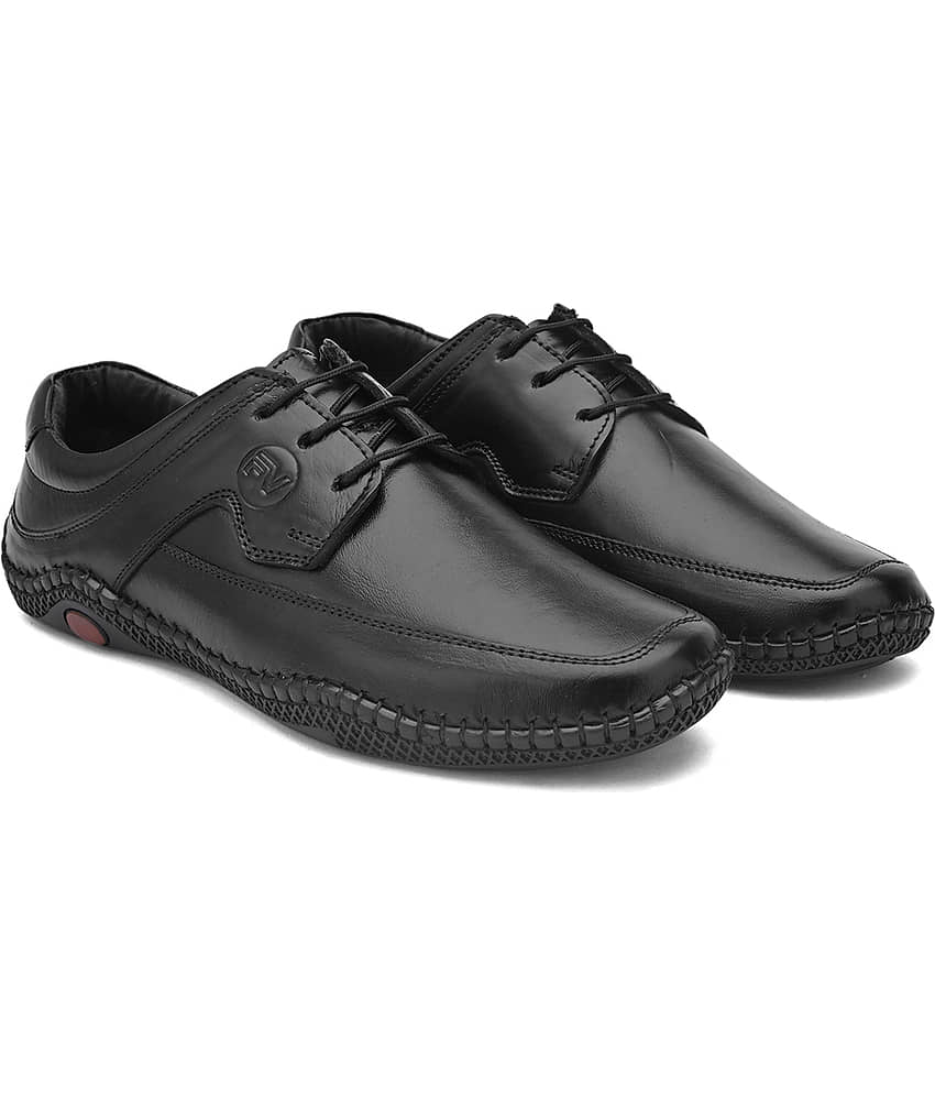 Fashion Victim - Black Men's Derby Formal Shoes