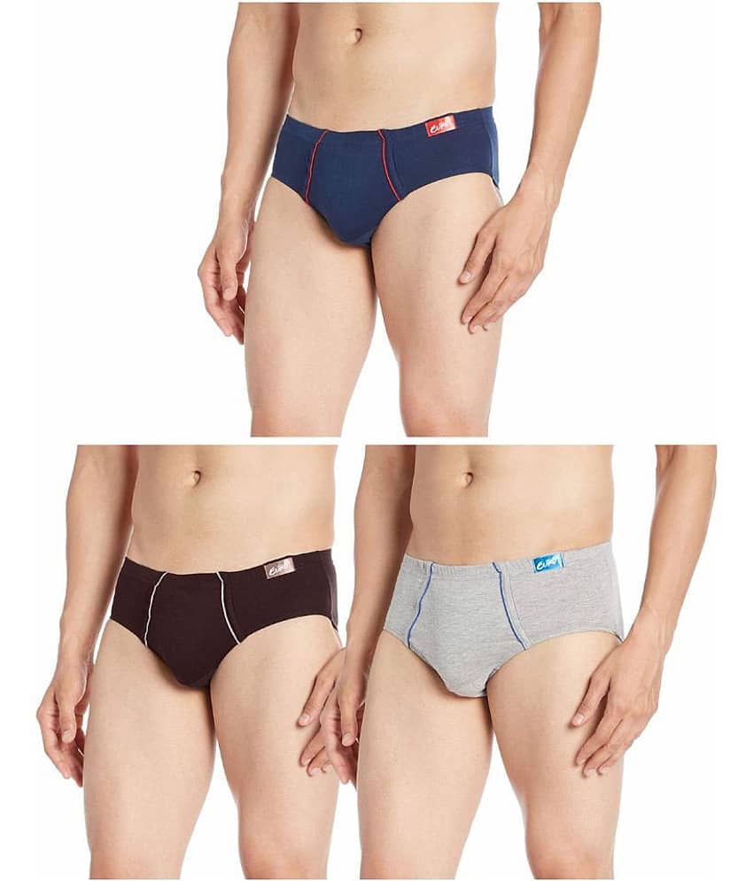 Euro Multi Brief Pack of 3