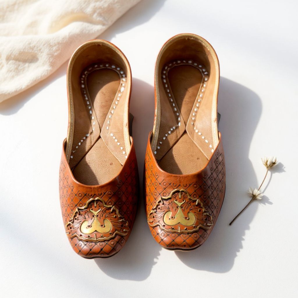pure Leather Punjabi Jutti