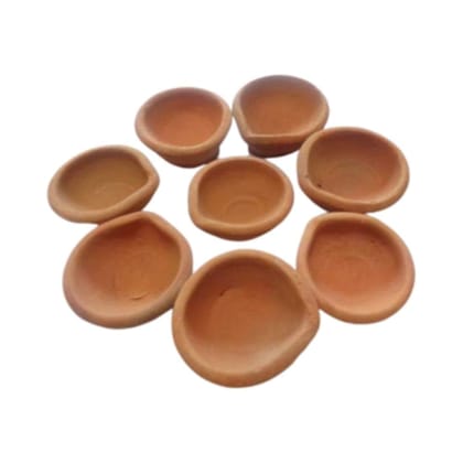 MAYAPURI Handmade Miiti Ki Deepak | Clay Diya | Terracotta Decorative Diyas for Diwali Puja MAYAPURI Handmade Miiti Ki Deepak | Clay Diya | Terracotta Decorative Diyas for Diwali Puja