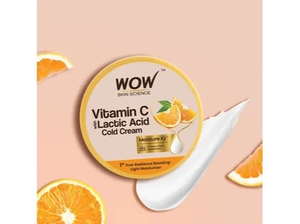 WOW Vitamin C With Lactic Acid Cold Cream - 100 ml WOW Vitamin C With Lactic Acid Cold Cream - 100 ml
