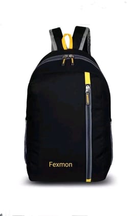 Boys & Girls Multipurpose Bag for school, colleges office travel 20 L Backpack (Black)