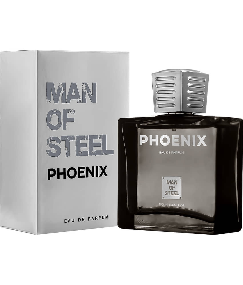 Man Of Steel Phoenix Perfume Long Lasting Eau de Parfum For Men 100 ml (Pack of 1)