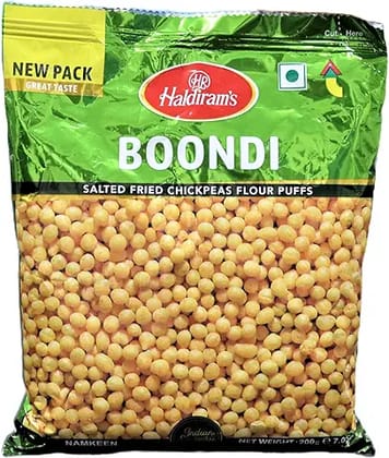 Haldiram's Delhi Boondi Plain,(200 gram+10 gram/20 gram Extra) 220 gram