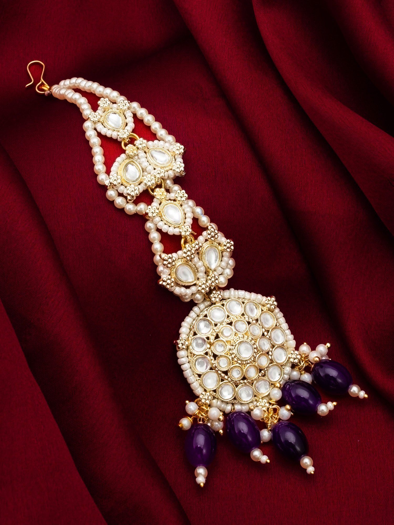 Morison Emerald Green Mangtikka Grace in Every Detail