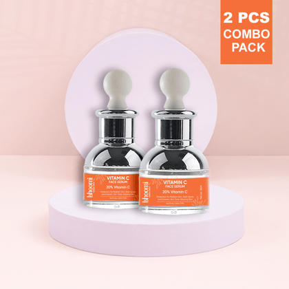 Bhoomi herbal India Vitamin C Face Serum (30 ml): 20% Vitamin C- Pack of 2 Bhoomi herbal India Vitamin C Face Serum (30 ml): 20% Vitamin C- Pack of 2