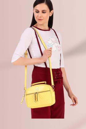 Yellow Sling Bag for Women